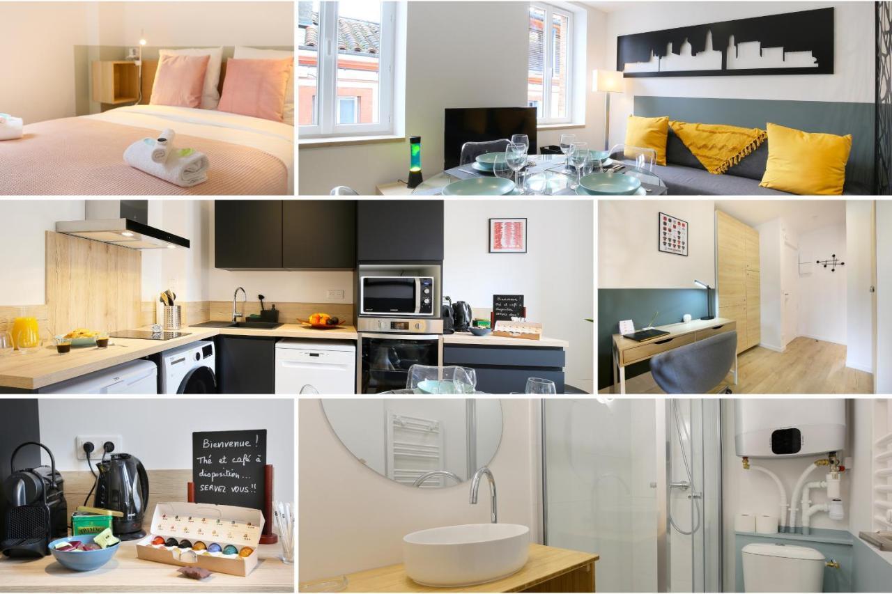 Apartament Expat Renting - Entre Piment & Violette - Saint Michel Tuluza Zewnętrze zdjęcie